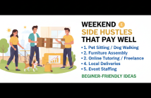 weekend side hustles