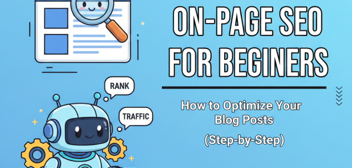 On-Page SEO for Beginners: How to Optimize Your Blog Posts (Step-by-Step)