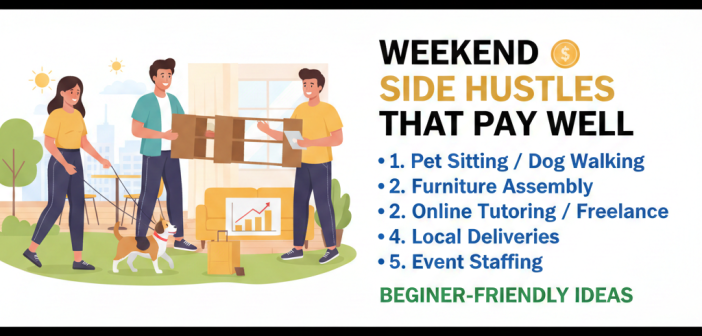 weekend side hustles
